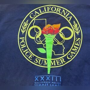 California Police Summer Games T-Shirt